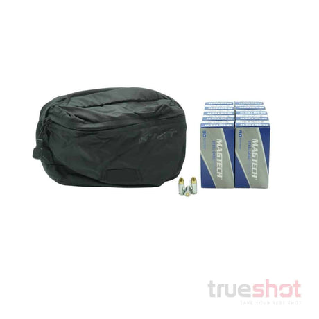 BUNDLE DEAL: Black Vertx Long Walks Waist Pack and 500 Rounds of Ammo
