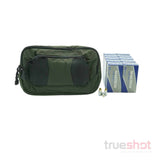BUNDLE DEAL: Green Vertx Socp Tactical Fanny Pack and 500 Rounds of Ammo