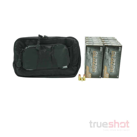 BUNDLE DEAL: Black Vertx Socp Tactical Fanny Pack and 500 Rounds of Ammo