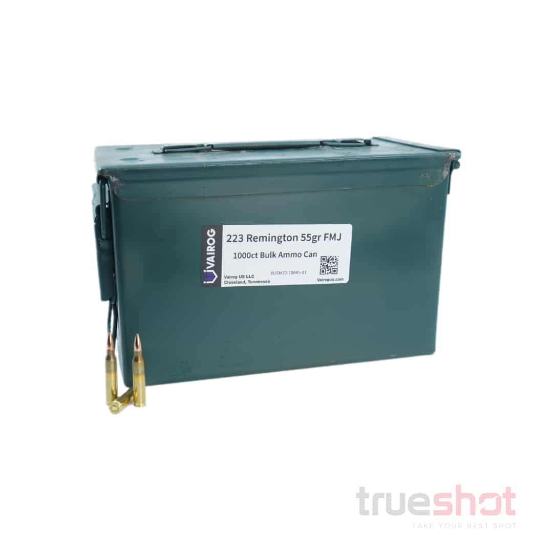 Vairog 223 Rem 55 Grain FMJ 1000 Round Ammo Can