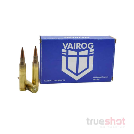 Vairog-338 Lapua-250 Grain-Sierra Match King HPBT