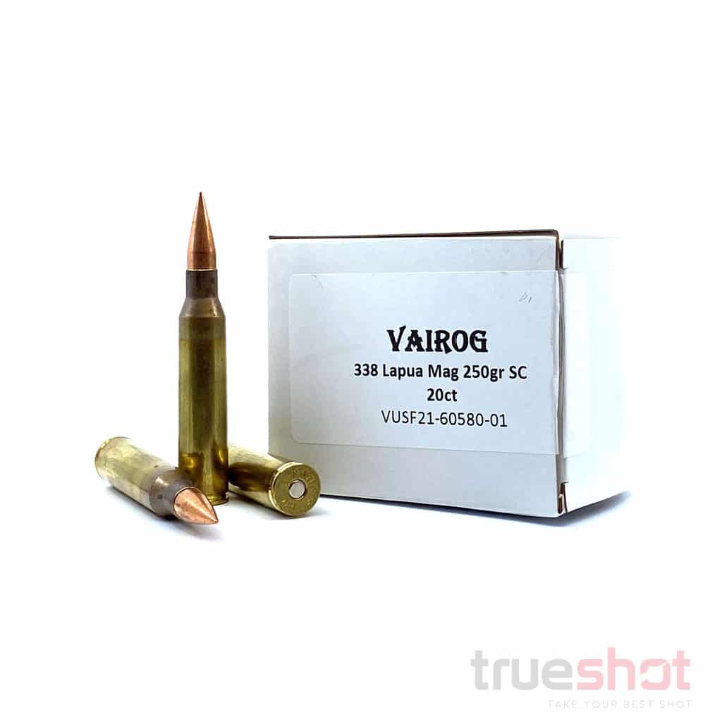 Vairog 338 Lapua 250gr Solid Copper