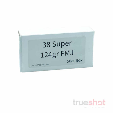 Vairog 38 Super 124 grain ammo