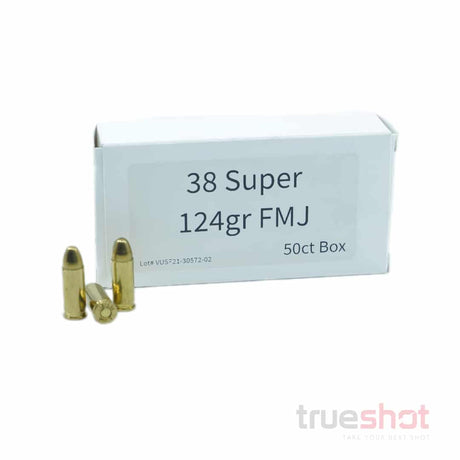 Vairog 38 Super 124 grain ammo