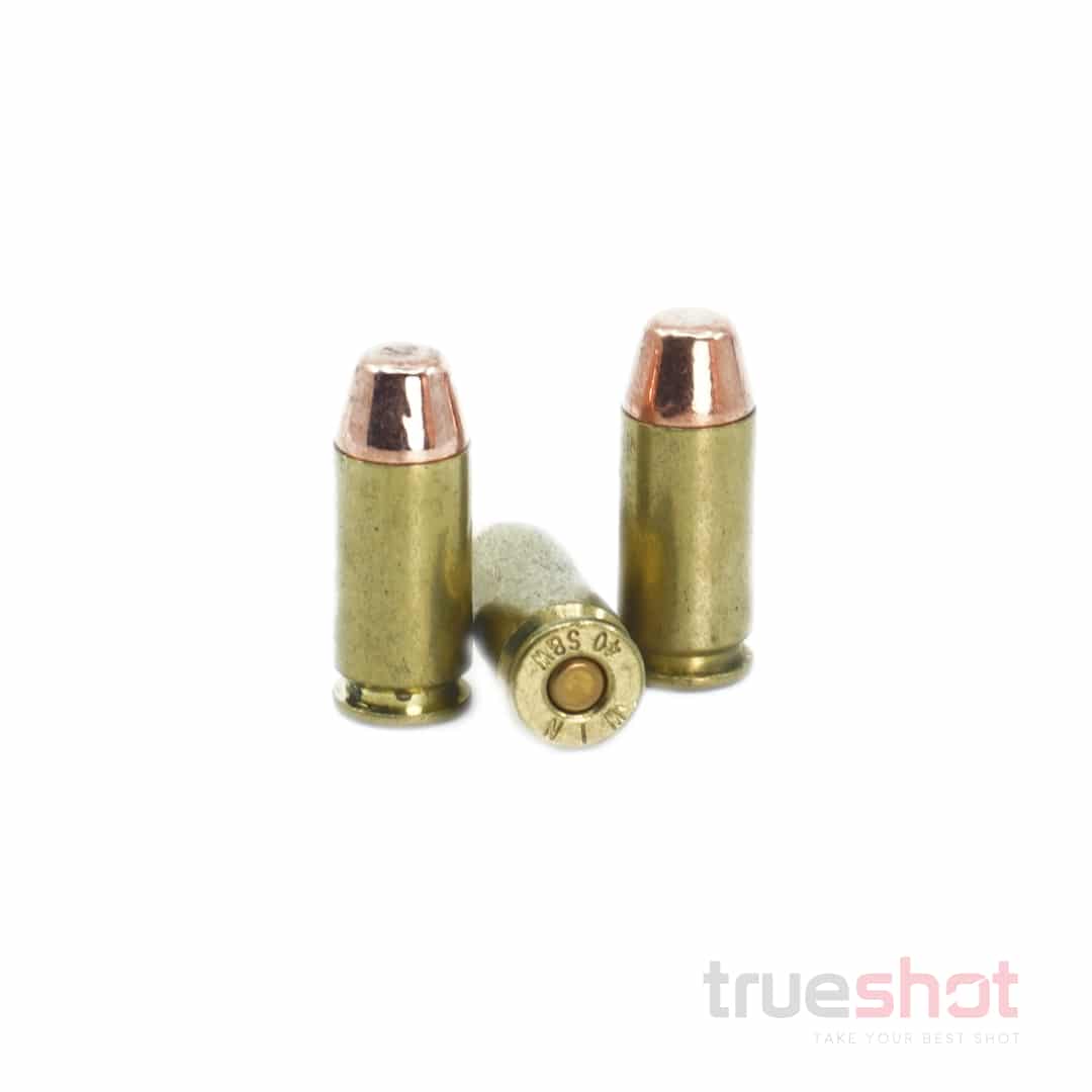 Vairog 40 S&W 165 grain reman ammo