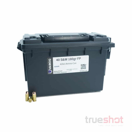 Vairog 40 S&W 180 Grain FP 420 Round Ammo Can