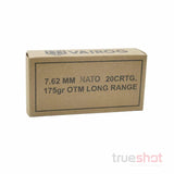 Vairog-7.62x51-175 Grain-OTM