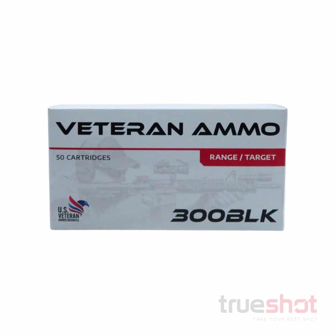 Veteran Ammo - 300 Blackout - 110 Grain - Hornady VMAX