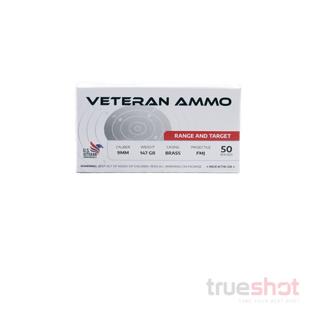 Veteran Ammo - 9mm - 147 Grain - FMJ