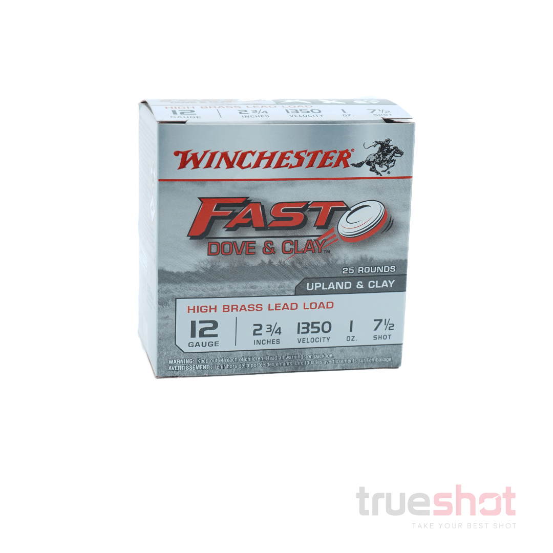 Winchester - Fast Dove Hi-Brass - 12 Gauge - #7.5 Shot - 2-3/4" - 1 oz. - 1350 fps