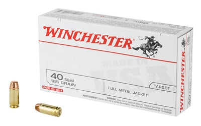 Winchester - 40 S&W - 165 Grain - FMJ