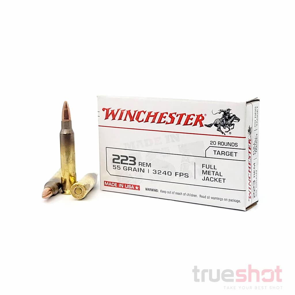 Winchester 223 55 Grain FMJ
