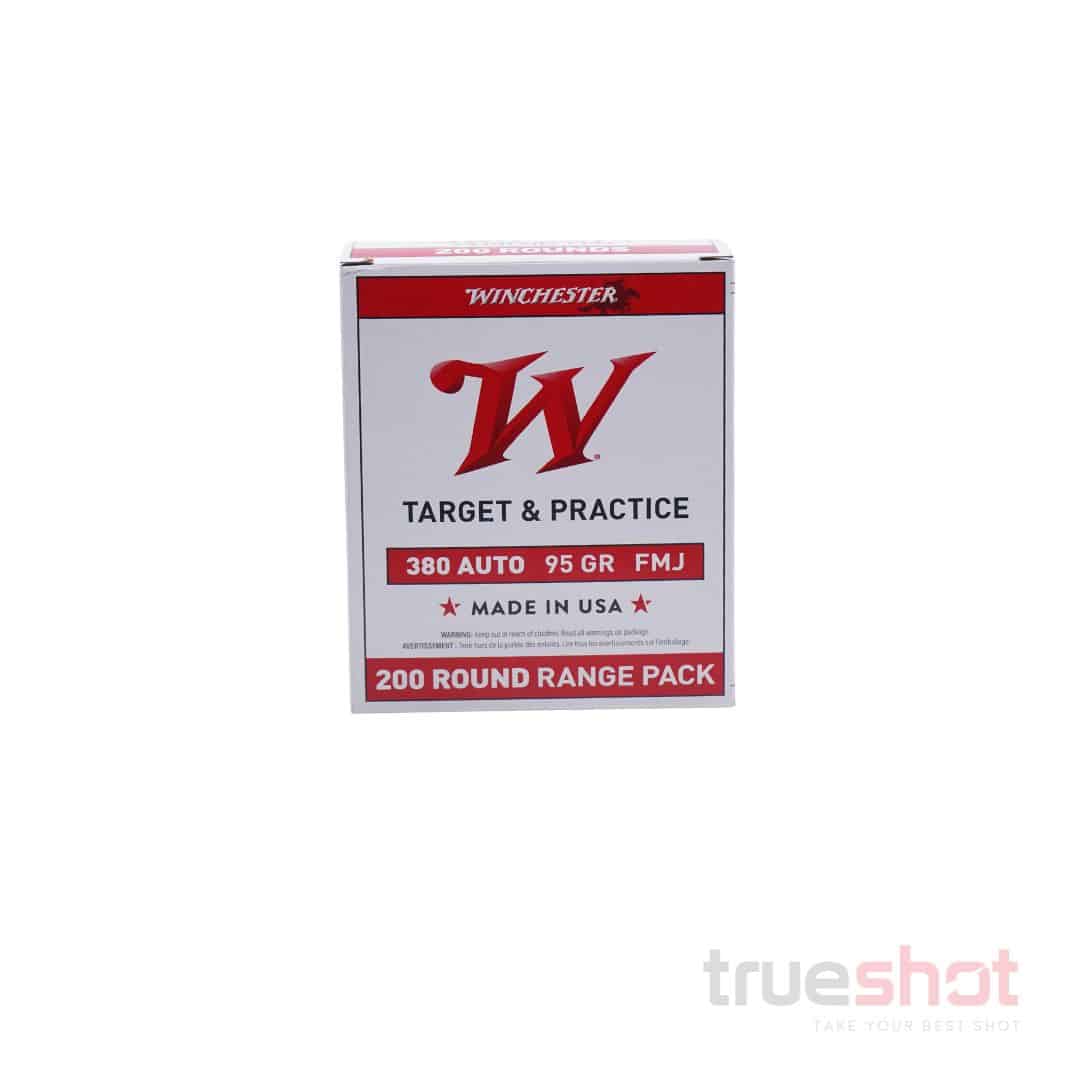 Winchester - Target & Practice - 380 Auto - 95 Grain - FMJ - Bulk Pack
