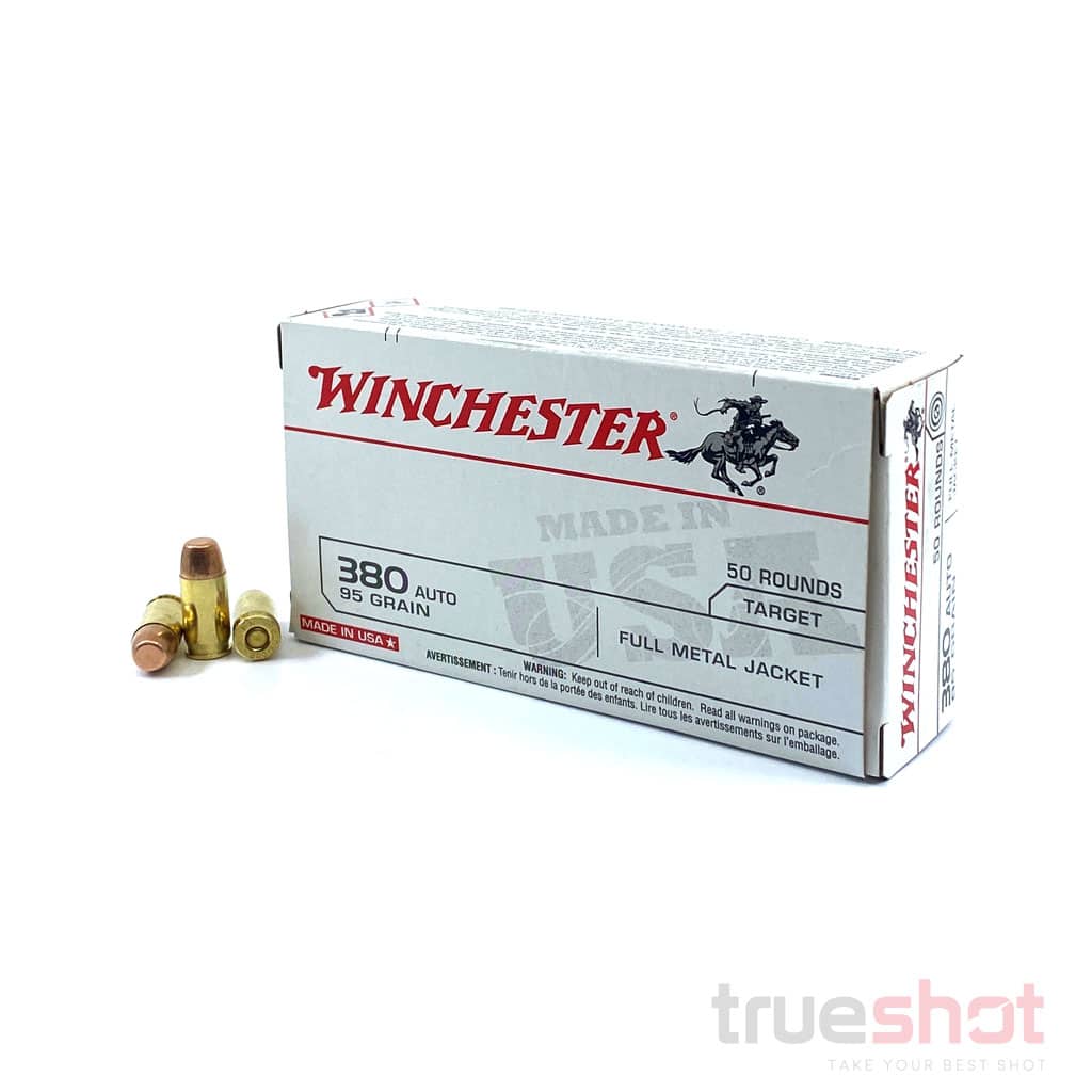 Winchester 380 Auto 95 Grain FMJ
