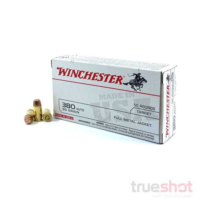 Winchester 380 Auto 95 Grain FMJ
