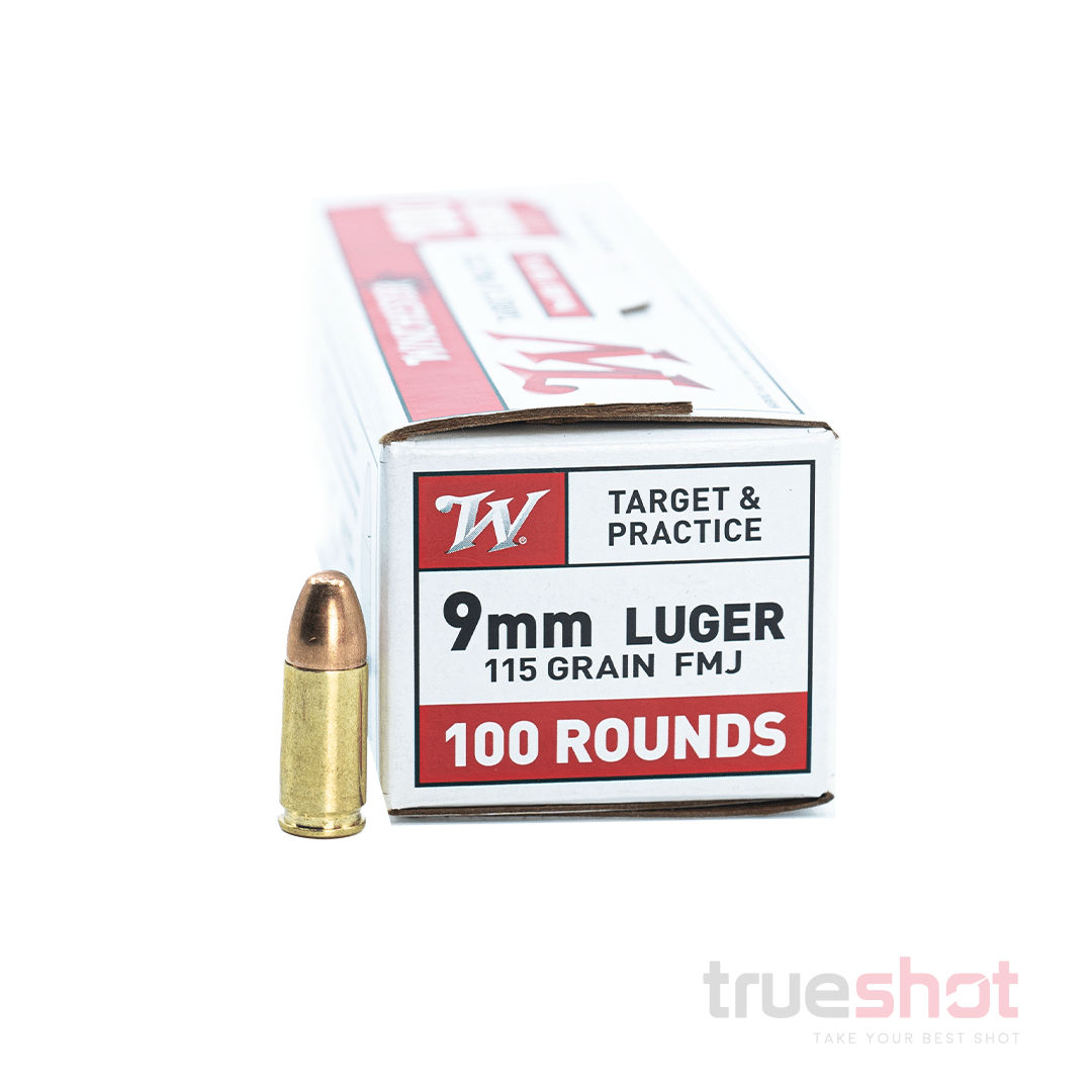Winchester - 9mm - 115 Grain - FMJ - Bulk Pack