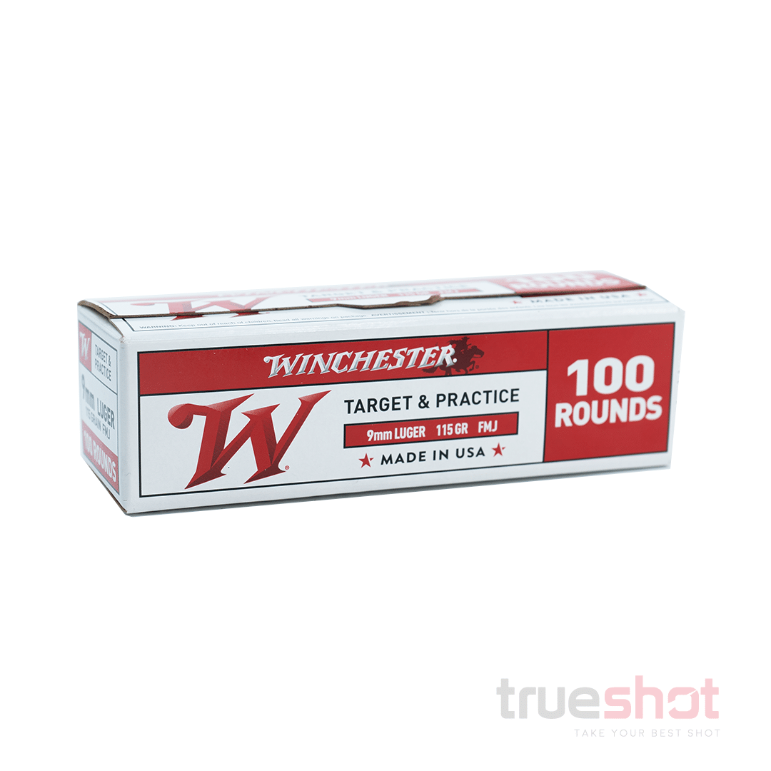 Winchester - 9mm - 115 Grain - FMJ - Bulk Pack