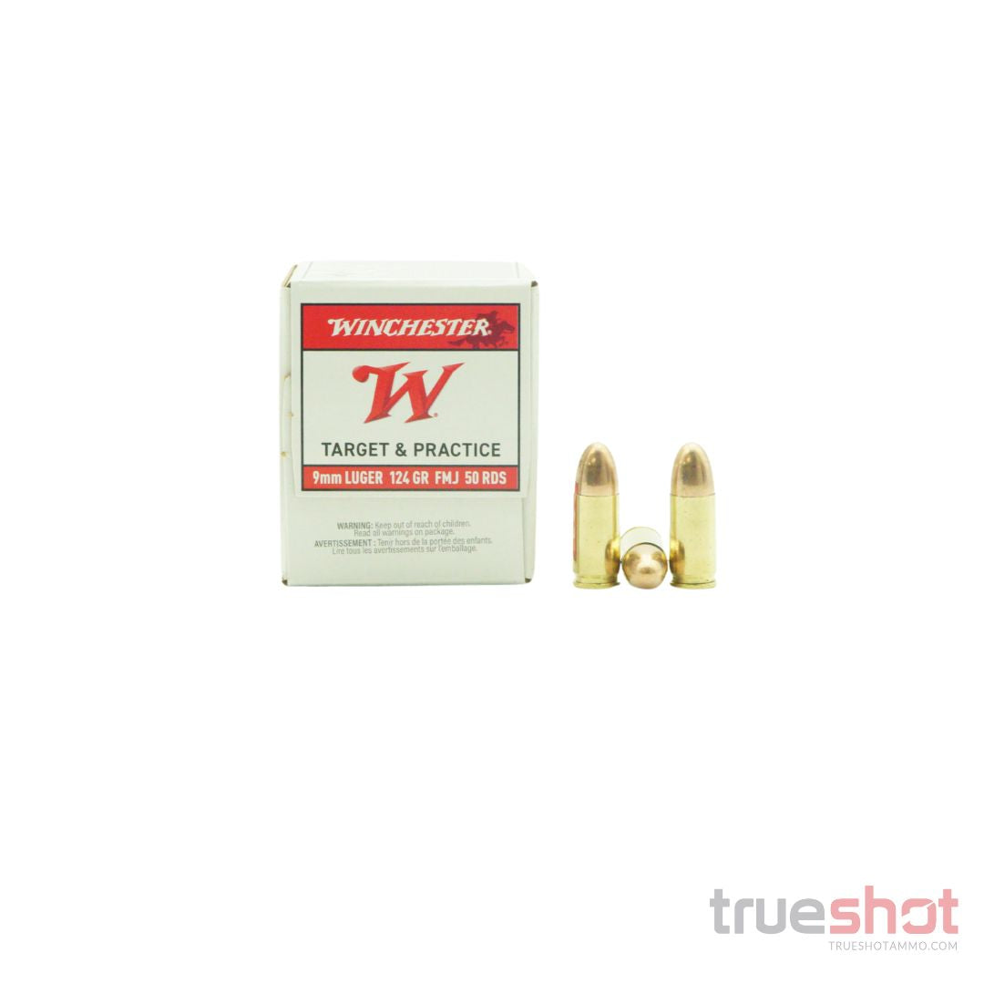 Winchester - 9mm - 124 Grain - FMJ