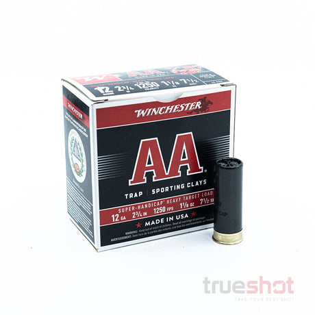 Winchester - AA Super Handicap - 12 Gauge - #7.5 Shot - 2.75" - 11/8 oz. -