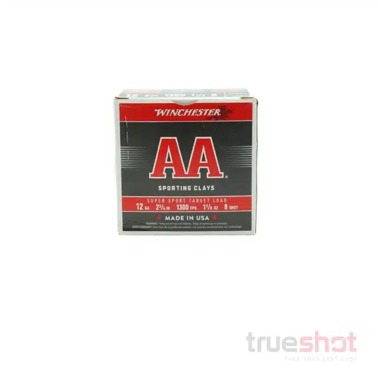 Winchester - AA Super Sport - 12 Gauge - #8 Shot - 2.75" - 1-1/8 oz. - 1300 FPS