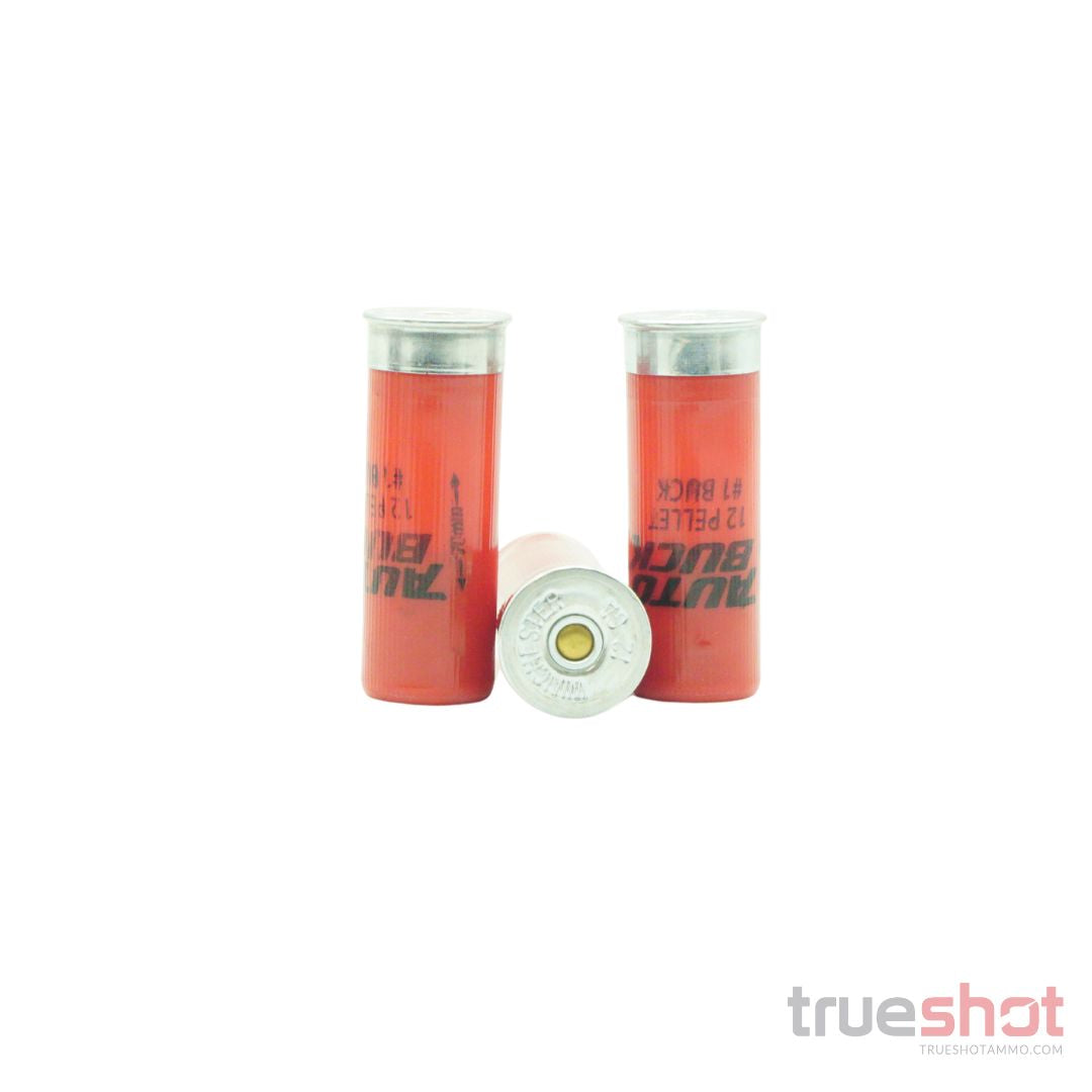 Winchester - Autobuck - 12 gauge - #1 Buck Shot - 2-3/4" - 12 pellets - 1325 FPS