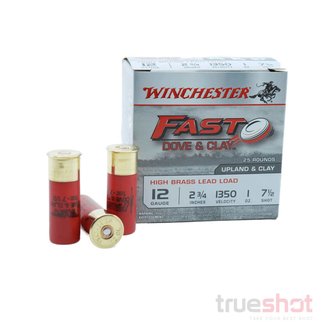 Winchester - Fast Dove Hi-Brass - 12 Gauge - #7.5 Shot - 2-3/4" - 1 oz. - 1350 fps