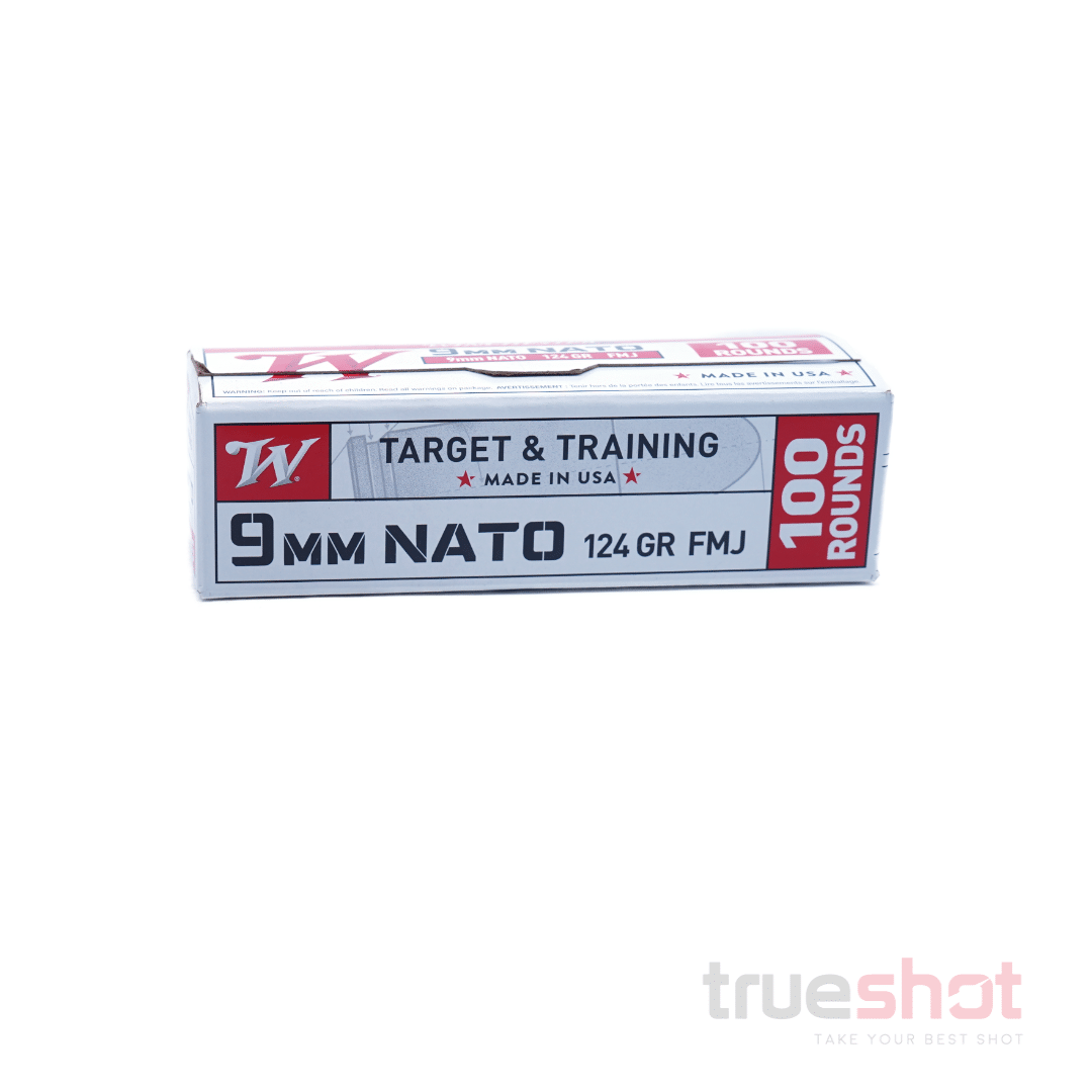 Winchester - NATO - 9mm - 124 Grain - FMJ - Bulk Pack