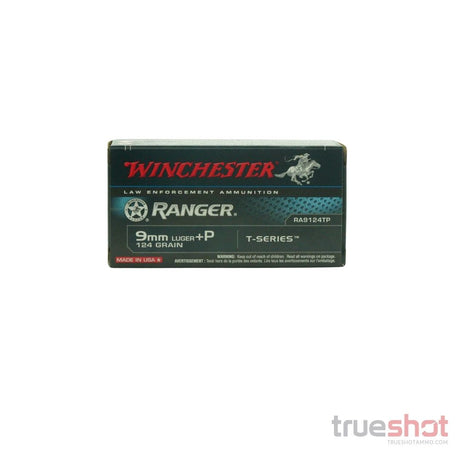 Winchester - Range - 9mm +P - 124 Grain - JHP