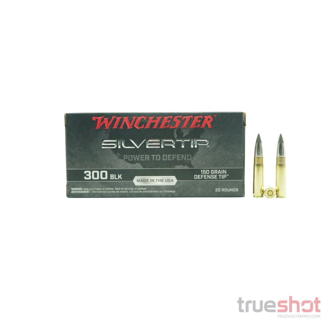 Winchester - Silvertip - 300 Blackout - 150 Grain - Defensive Tip