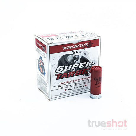 Winchester - Super Target - 12 Gauge - #8 Shot - 3.0" - 1 oz. - 1180 FPS