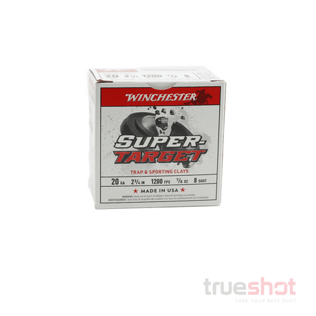Winchester - Super Target - 20 Gauge - #7.5 Shot - 2.75" - 7/8 oz - 1200 FPS