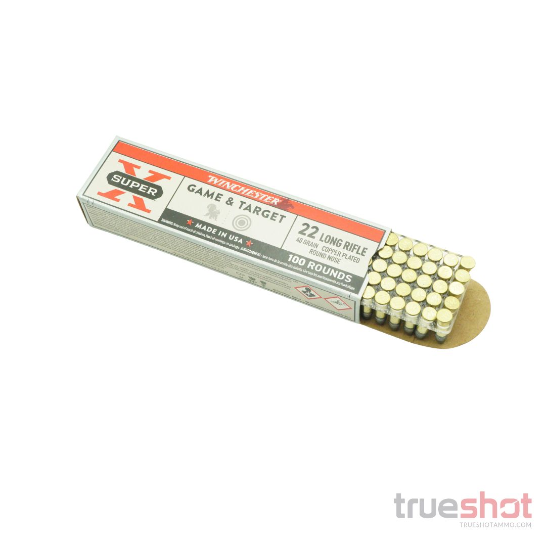 Winchester - Super-X - 22 Long Rifle - 40 Grain - HV PRN