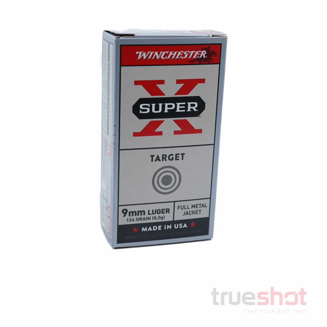 Winchester-Super X - 9mm - 124 Grain - FMJ