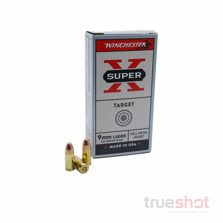 Winchester-Super X - 9mm - 124 Grain - FMJ