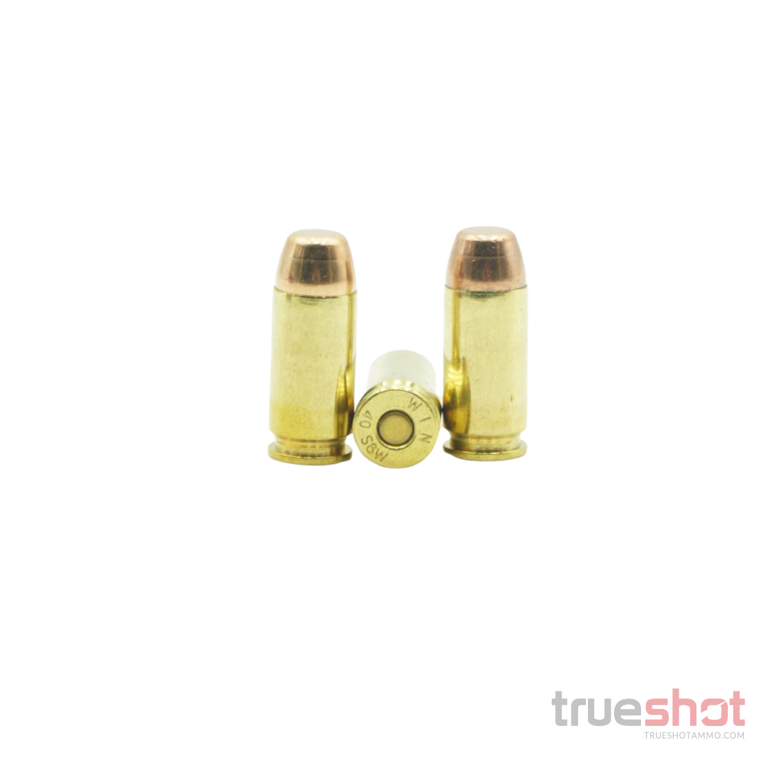 Winchester - Super Match - 40 S&W - 180 Grain - Flat Nose