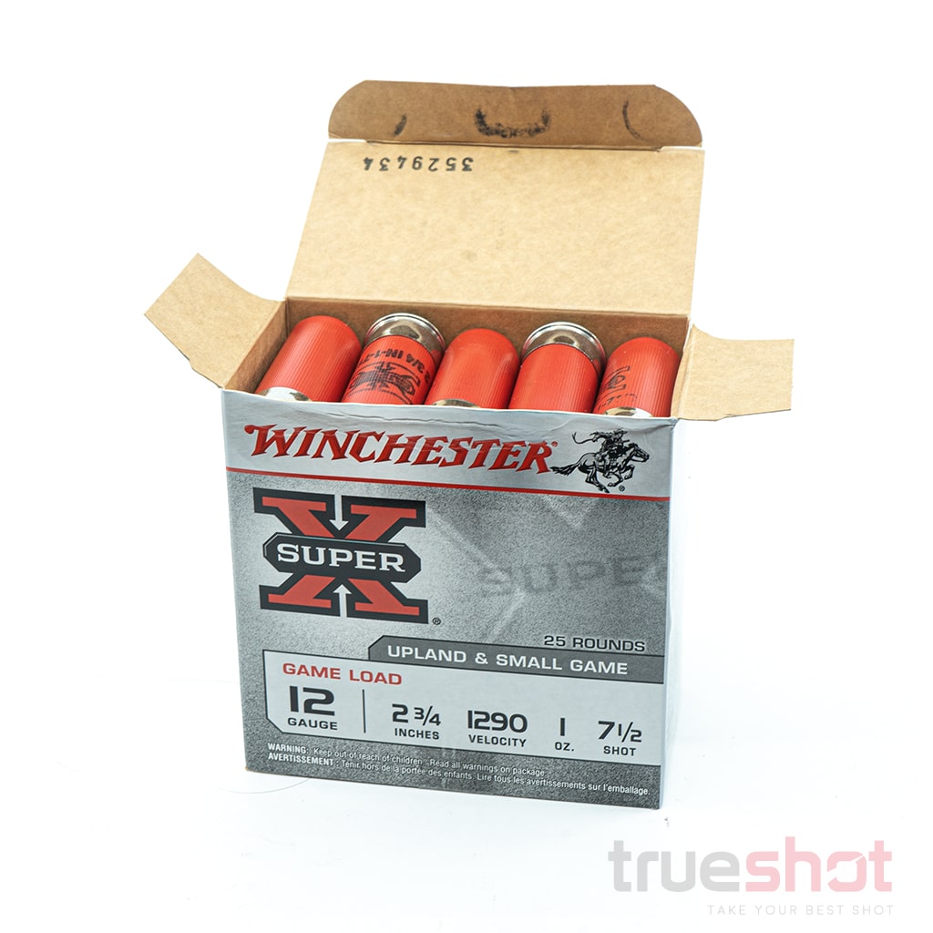 Winchester Super X 12 Gauge Ammo, Gameload, 25 Round Box