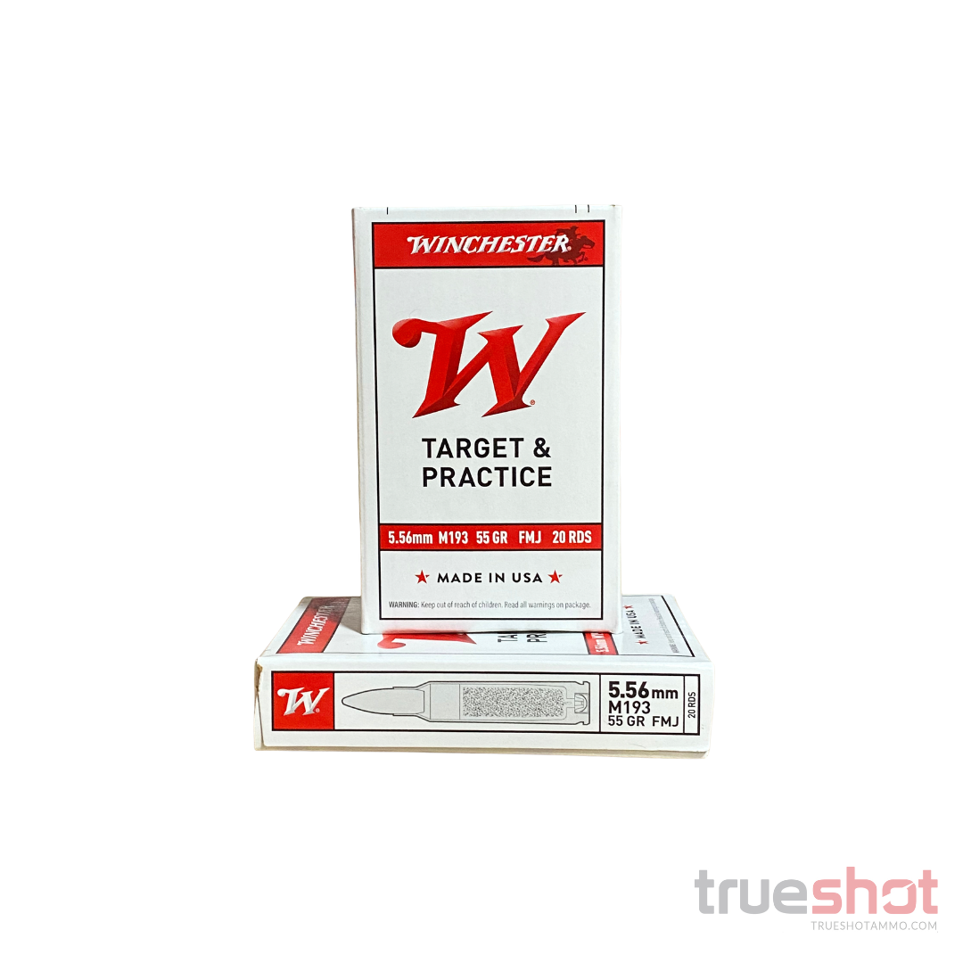 Winchester - Target & Practice - 5.56x45mm - 55 Grain - FMJ