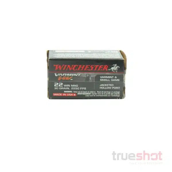 Winchester - Varmint HV - 22 WMR - 30 Grain - JHP
