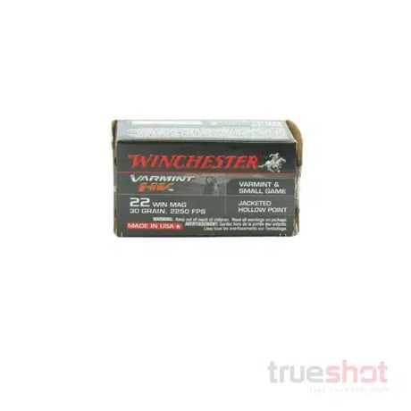 Winchester - Varmint HV - 22 WMR - 30 Grain - JHP