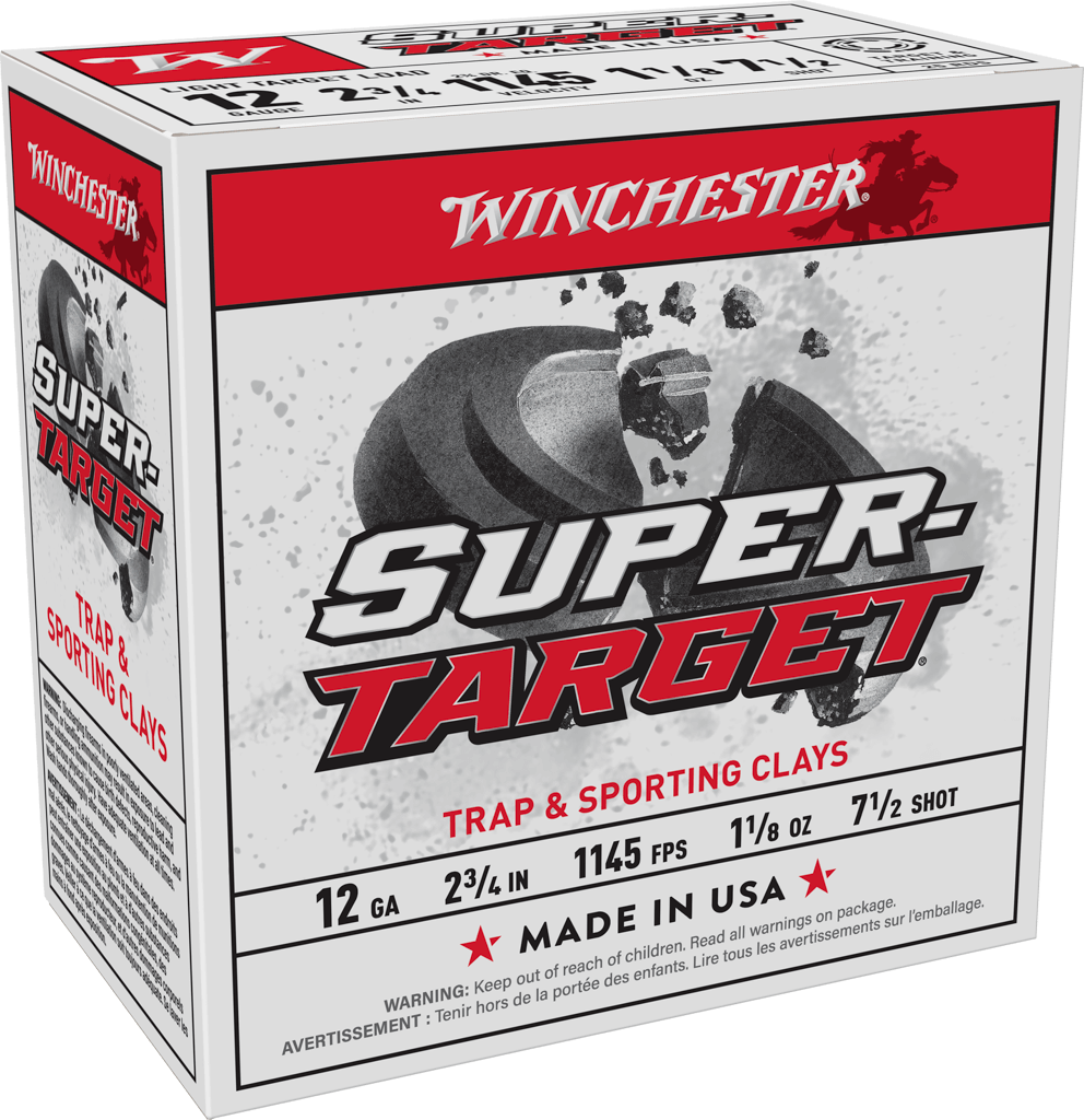 Winchester Super-Target shotgun shell 12 ga  7.5 shot size on sale at True Shot Ammo