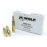 Wolf Ammunition - 5.56x45mm - 55 Grain - FMJ