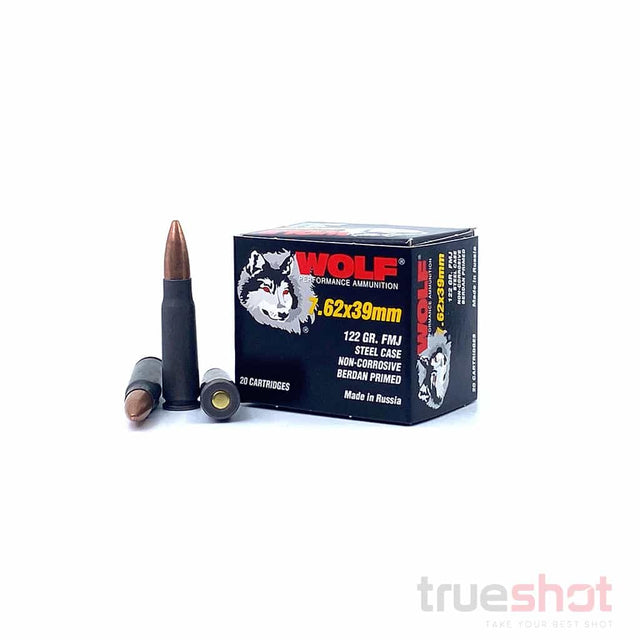 Wolf 7.62x39 122 Grain FMJ