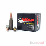 Wolf 7.62x39 123 Grain FMJ