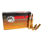 Wolf Ammunition - 223 Rem - 55 Grain - FMJ
