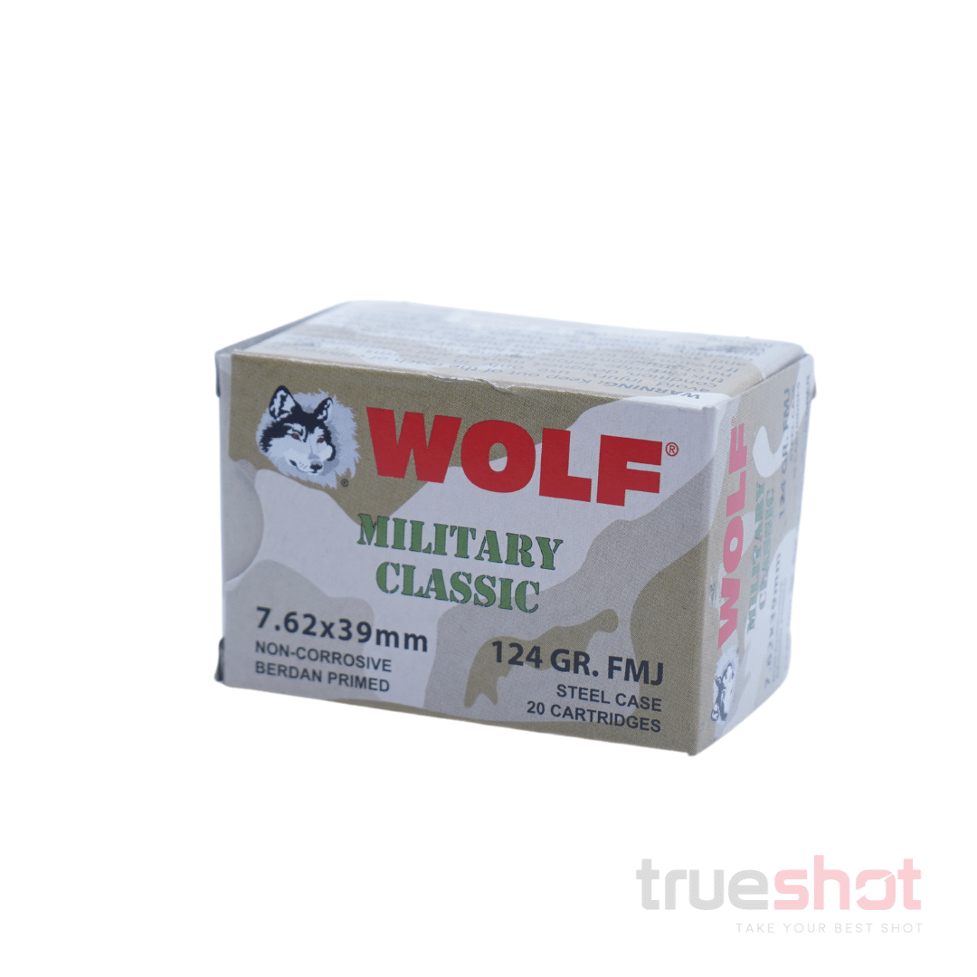 Wolf Ammunition - Military Classic - 7.62x39 - 124 Grain - FMJ
