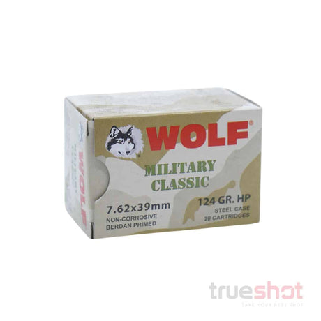 Wolf Ammunition - Military Classic - 7.62x39 - 124 Grain - HP