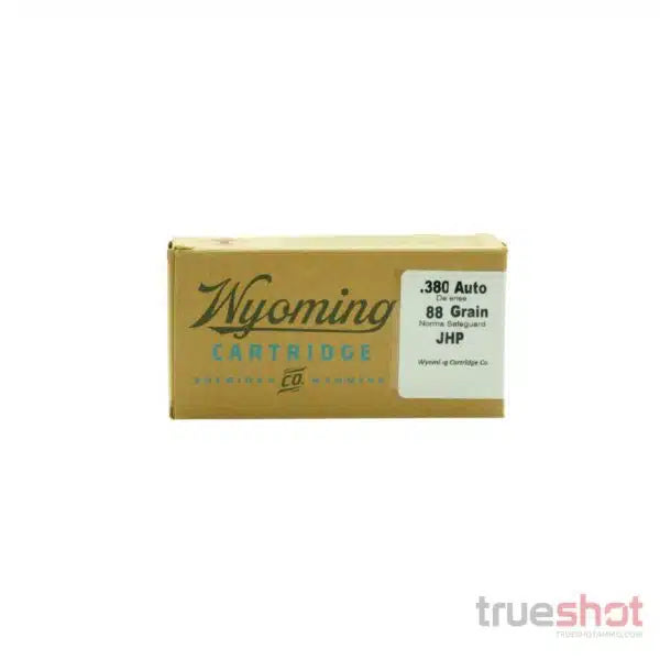 Wyoming Cartridge Co. - 380 Auto - 88 Grain - JHP