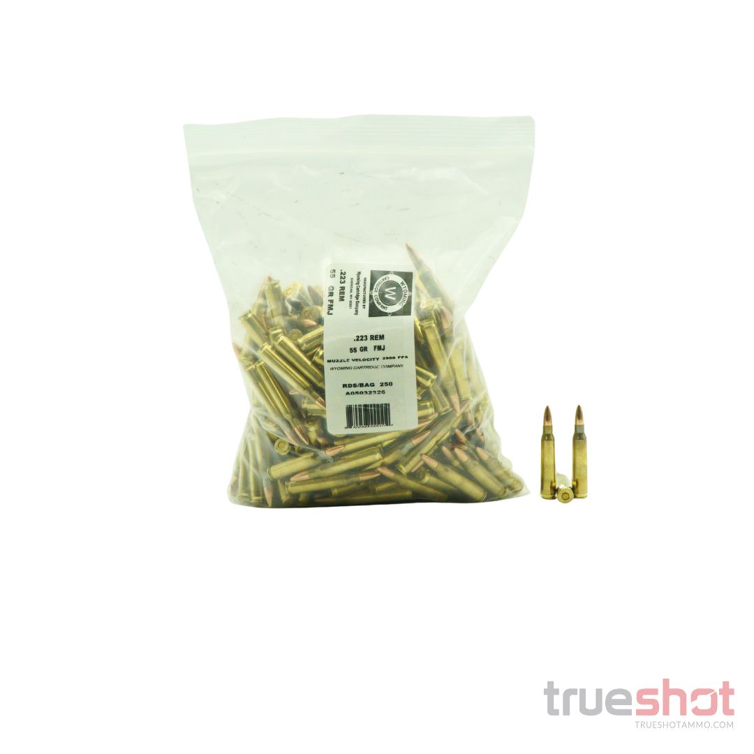 Wyoming Cartridge Co. - 223 Rem - 55 Grain - FMJ