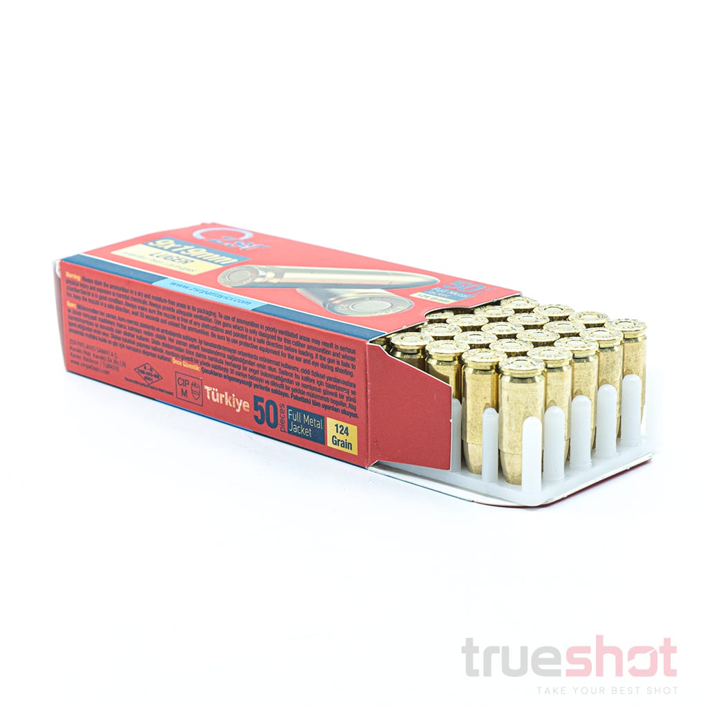 ZSR Ammunition - 9mm - 124 Grain - FMJ