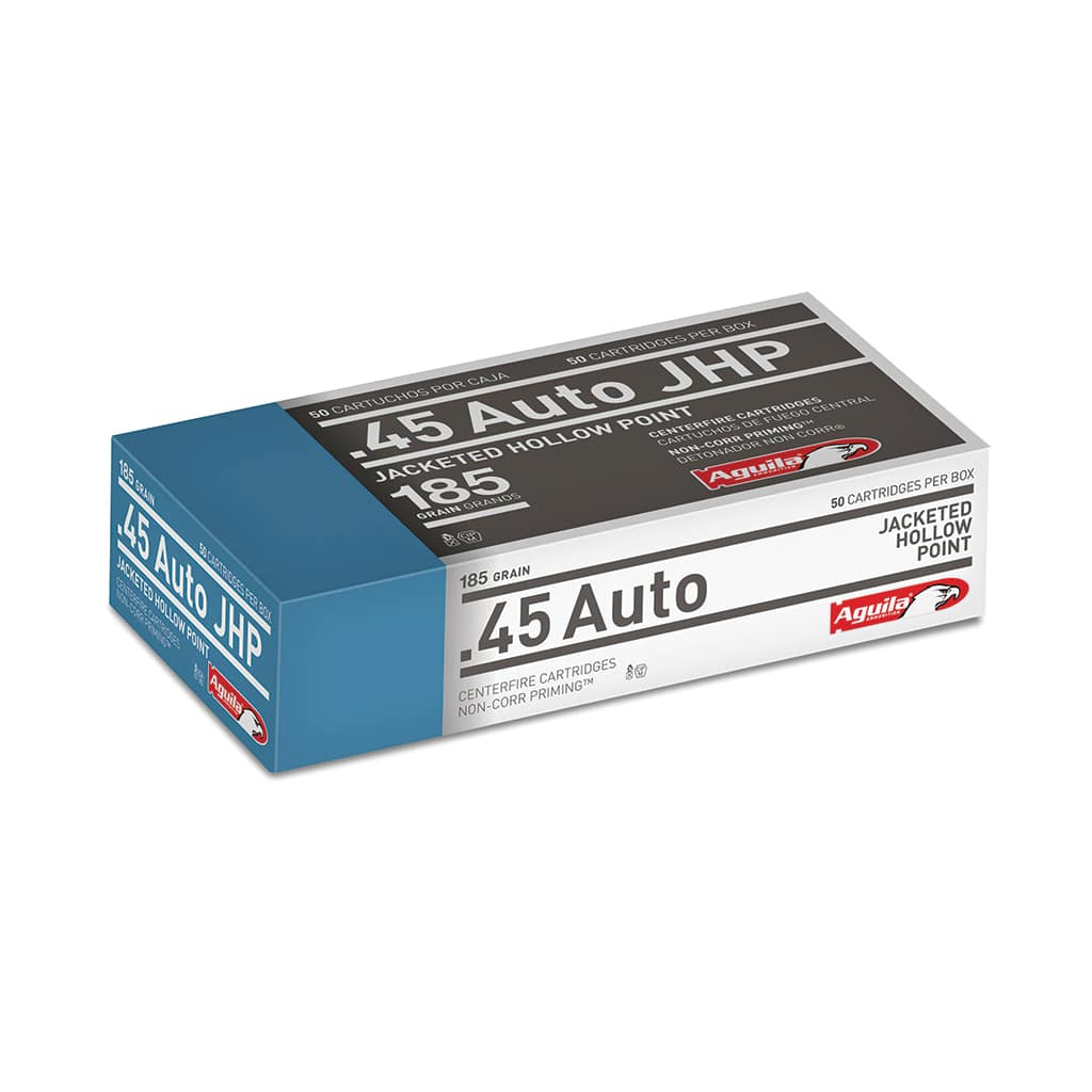 Aguila - 45 ACP - 185 Grain - JHP